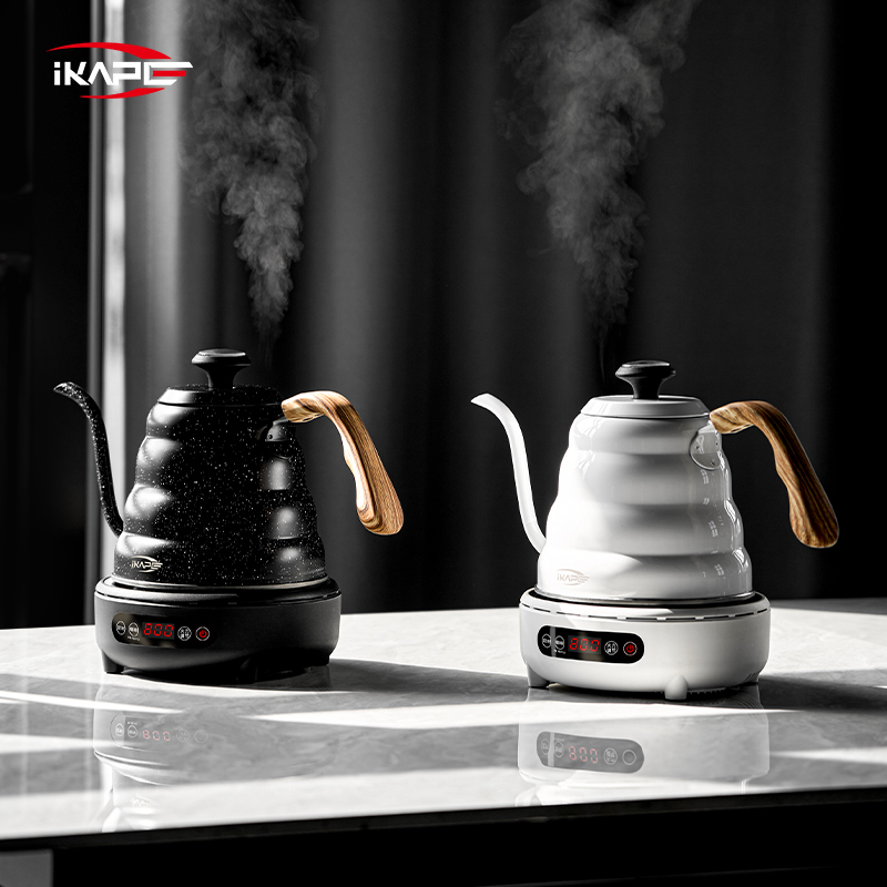 Electric Kettle Gooseneck - IKAPE Pour Over Coffee Kettle &