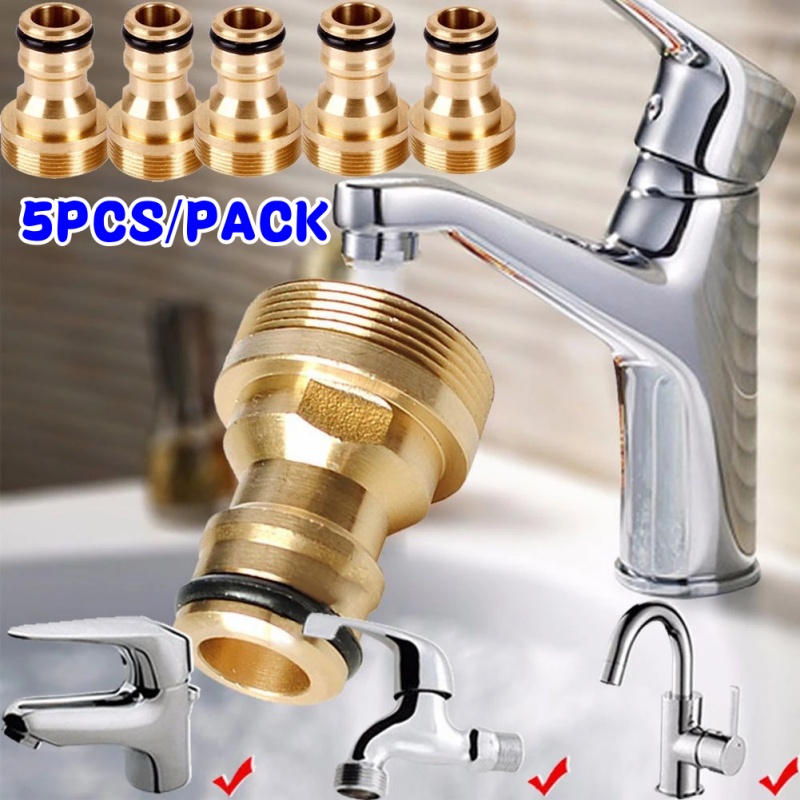 Kitchen Appliances Germany - 1/ 5PCS Universal Brass Tap Kitchen