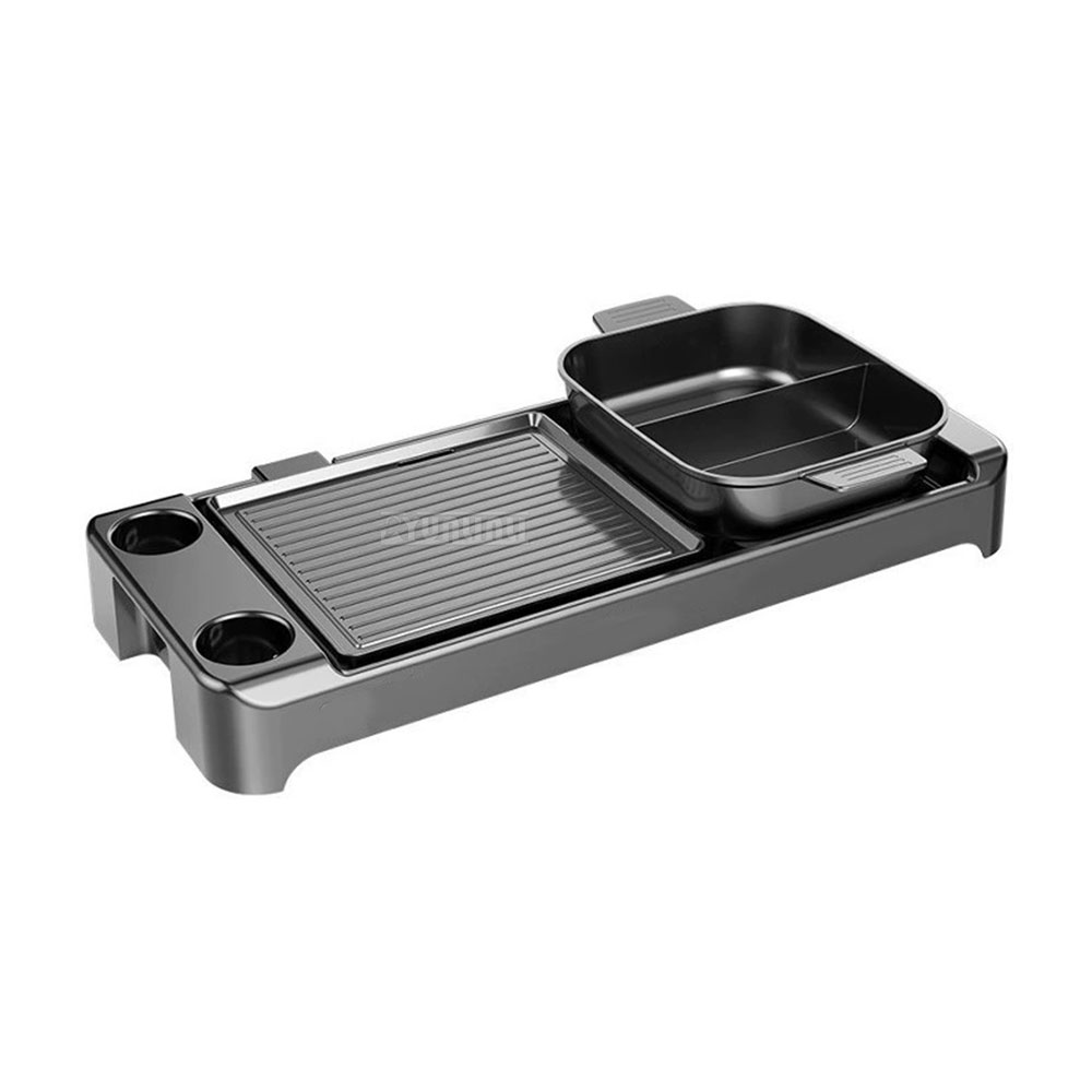Kitchen Appliances For Home - Electric Barbecue Hotpot Stove Dual Flavor