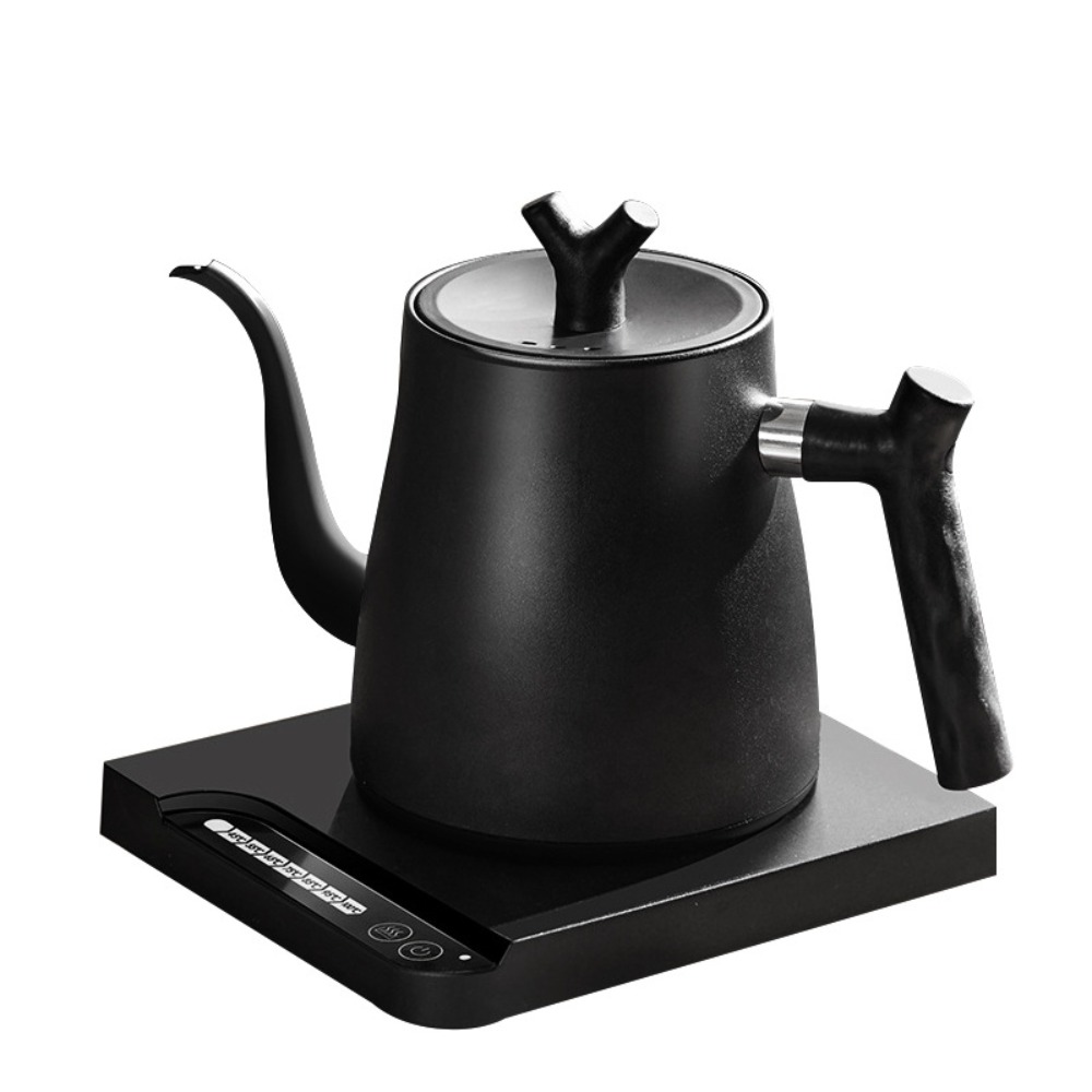 Electric Kettle Gooseneck - 1000ML Goose-neck Electric Kettle Adjustable Temperature
