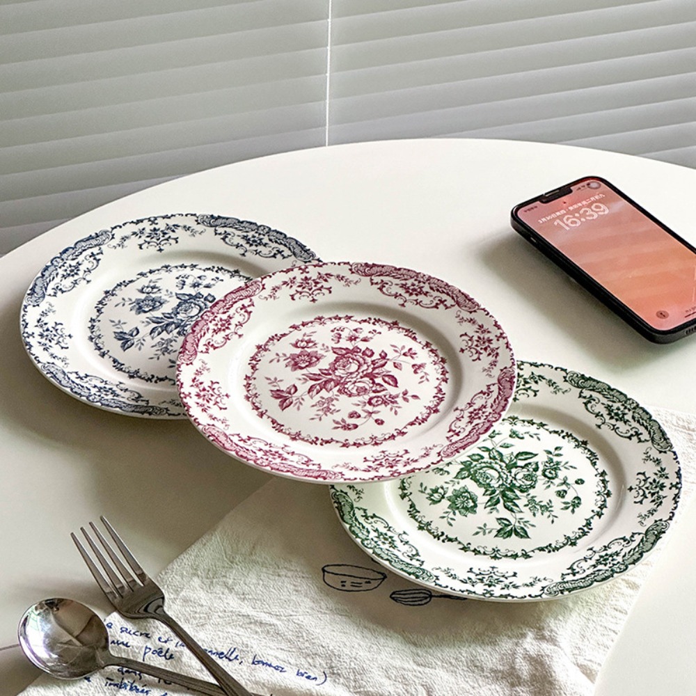 Dinner Set Retro Nordic Flower - Kitchen Appliances Luxury review and price