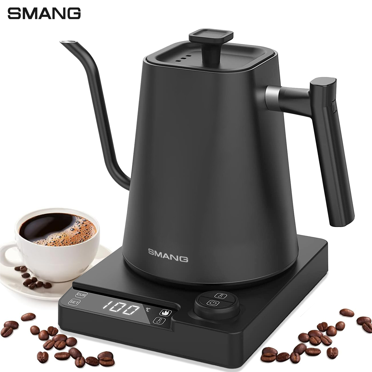 SMANG 1200W Gooseneck Electric - Electric Kettle Gooseneck review and price