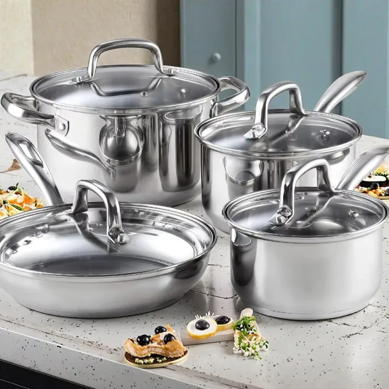 8-Piece high-quality stainless - Kitchen Appliances Luxury review and price
