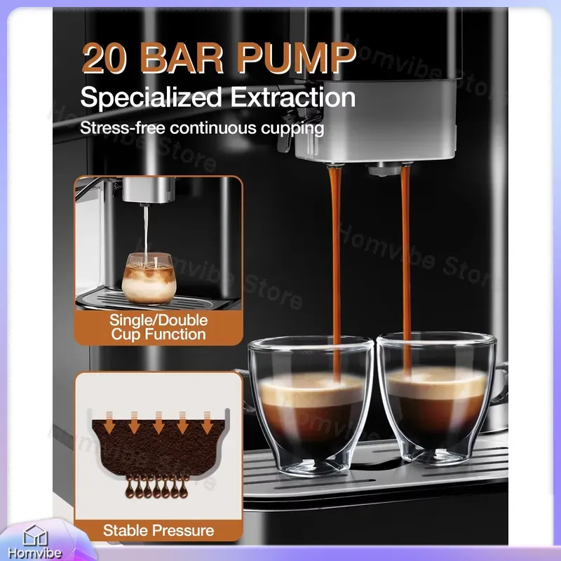 20 Bar Fully Automatic Espress - Milk Frother Automatic review and price