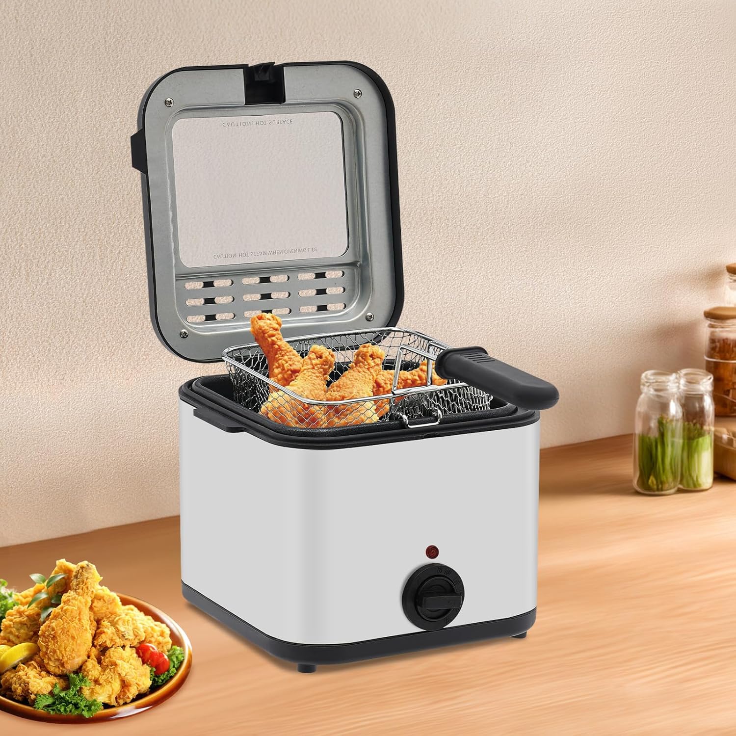 Countertop Electric Deep Fryer - Kitchen Appliances For Home review and price
