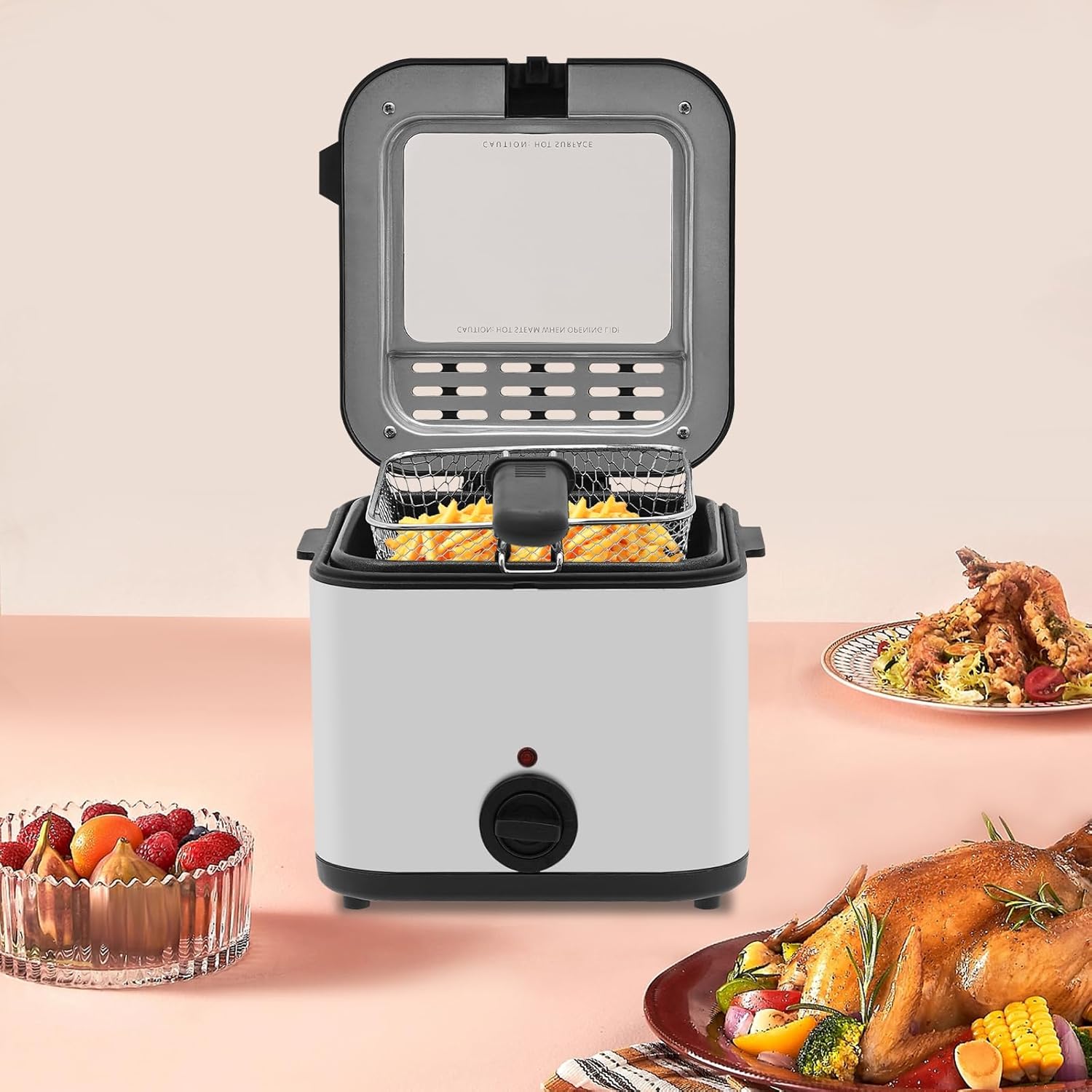 Countertop Electric Deep Fryer - Kitchen Appliances For Home review and price
