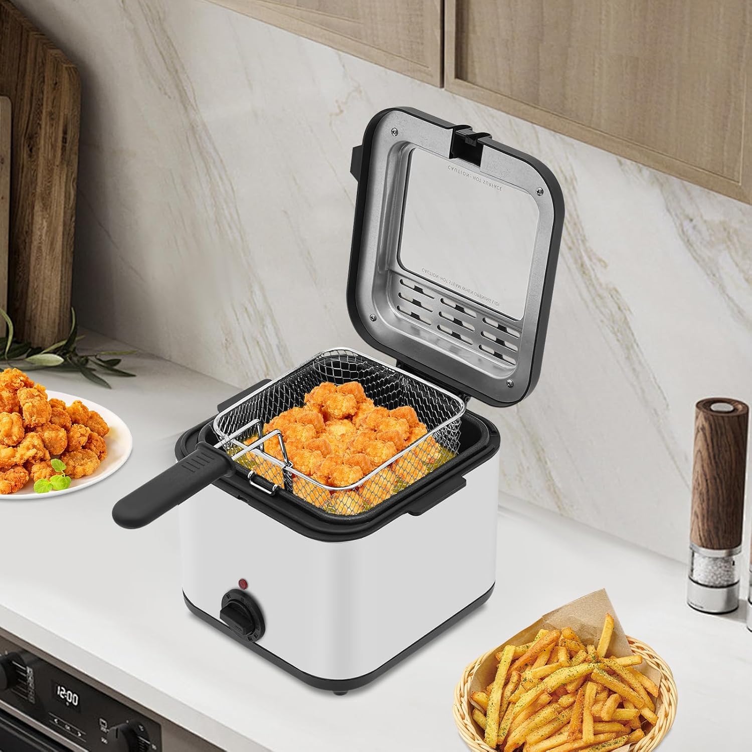 Countertop Electric Deep Fryer - Kitchen Appliances For Home review and price