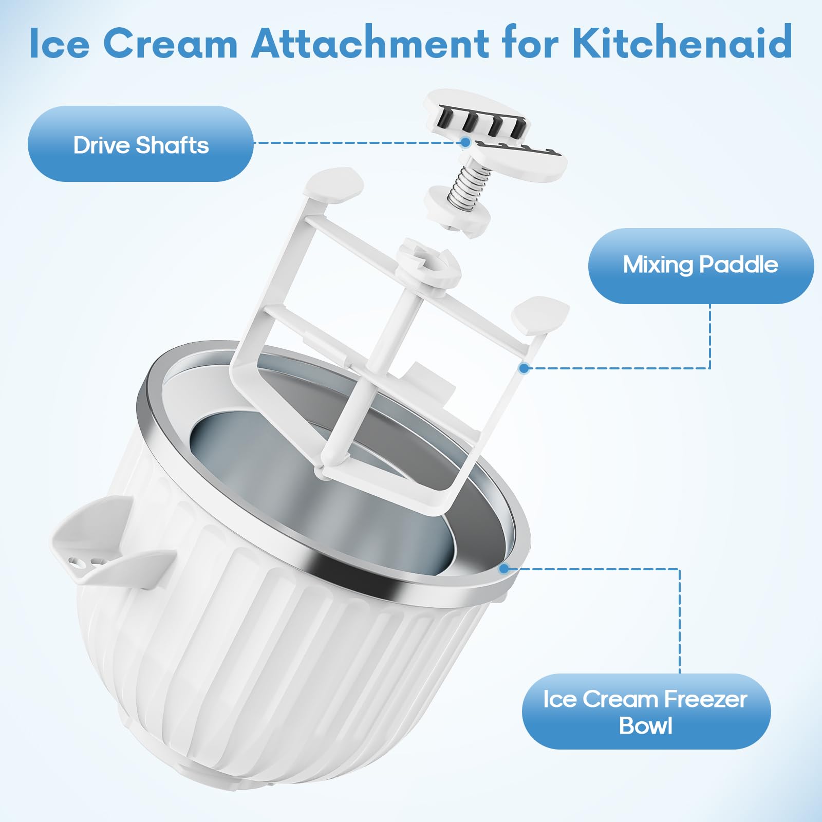 2 Quart Ice Cream Maker Attach - Kitchen Appliances Germany review and price