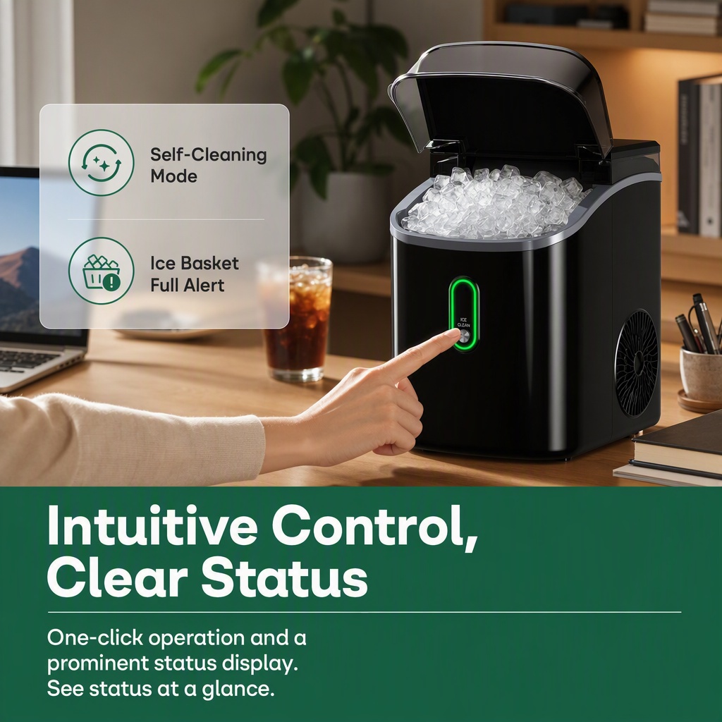 Nugget Ice Makers Countertop w - Kitchen Appliances For Home review and price