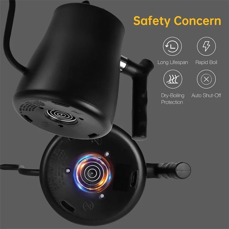 1000W Intelligent Constant Tem - Electric Kettle Gooseneck review and price