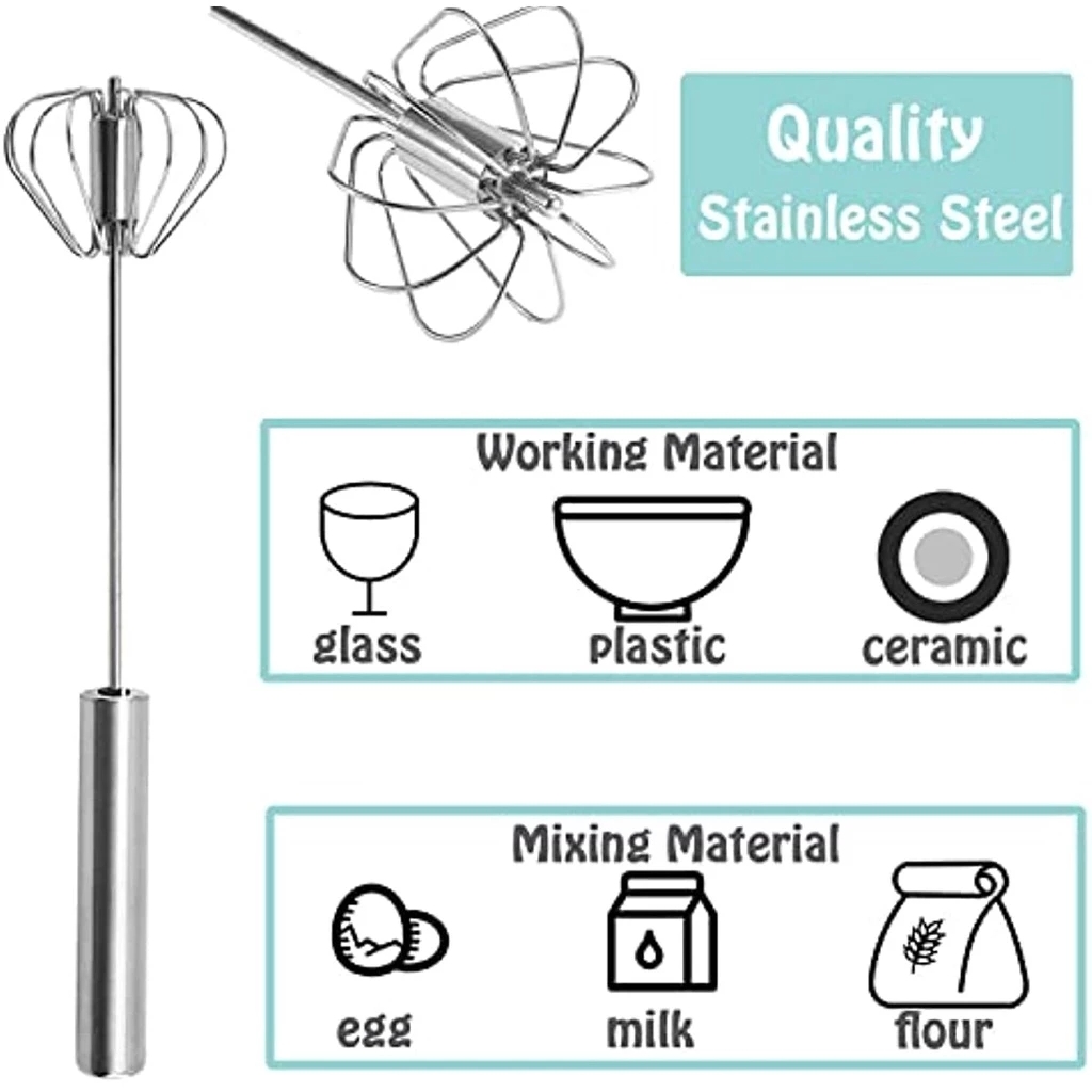 1/3pcs Stainless Steel Egg Bea - Kitchen Appliances Germany review and price