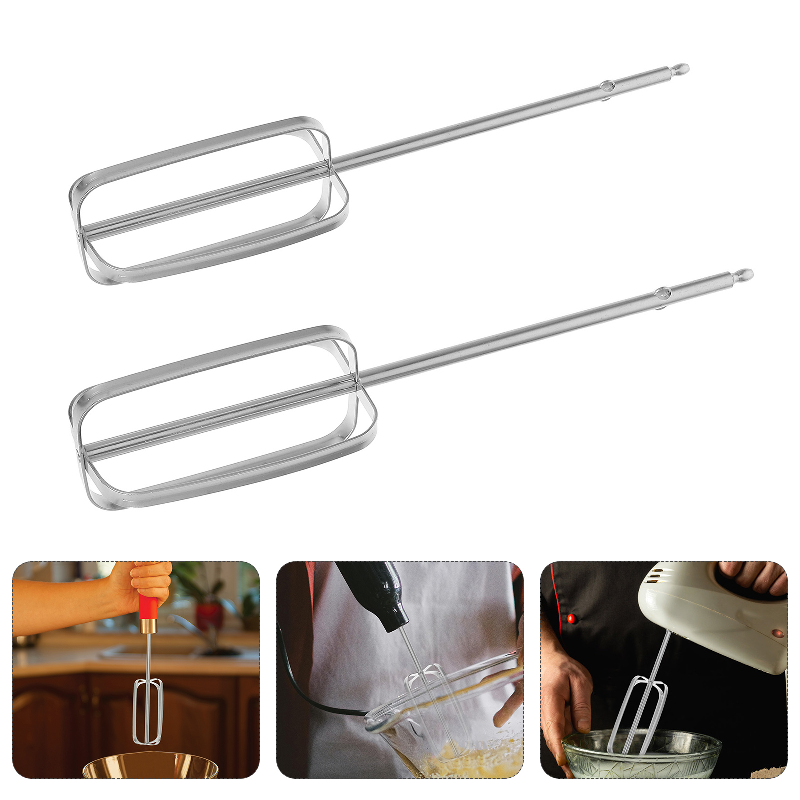 2 Pcs Stainless Steel Hand Mix - Kitchen Appliances Germany review and price